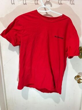 Columbia Red Short-Sleeve Logo Tee